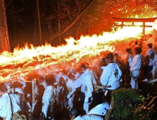 Oto Matsuri Fire Festival 2027 – Shingu, Japan
