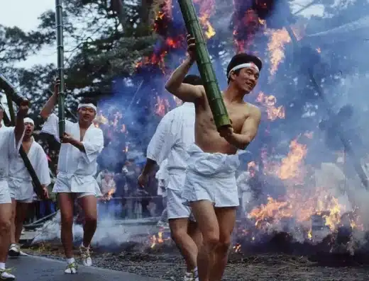 Sugo Isobe Shrine Bamboo Splitting Festival 2027 – Kaga, Japan
