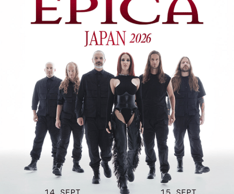 Epica Japan Tour 2026 – Tokyo and Osaka, Japan