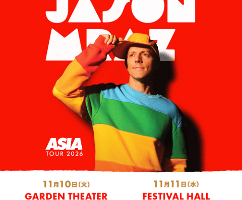 Jason Mraz Japan Tour 2026, Tokyo and Osaka