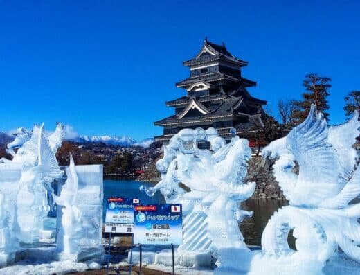 Matsumoto Castle Ice Sculpture Festival 2027 – Japan