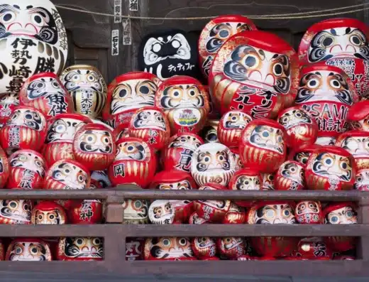 Daruma Kuyo at Nishiarai Daishi Temple