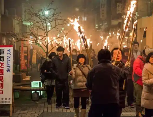 Unazuki Onsen Snow Carnival 2027 – Kurobe, Japan