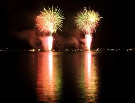 Lake Yamanaka Fireworks Festival