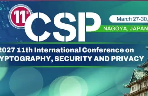 ICCSP 2027 – Nagoya, Japan