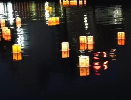Mantoro Nagashi Festival