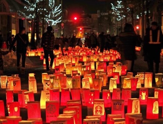 Takikawa Paper Bag Lantern Festival 2027 – Japan