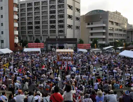 Gujo Odori in Aoyama