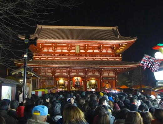 Hatsumode in Asakusa